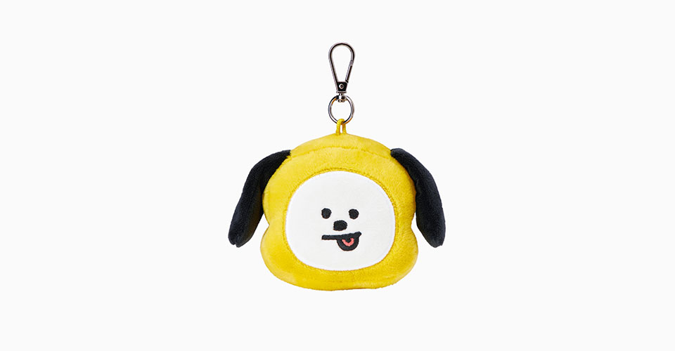 bt21 chimmy plush keychain