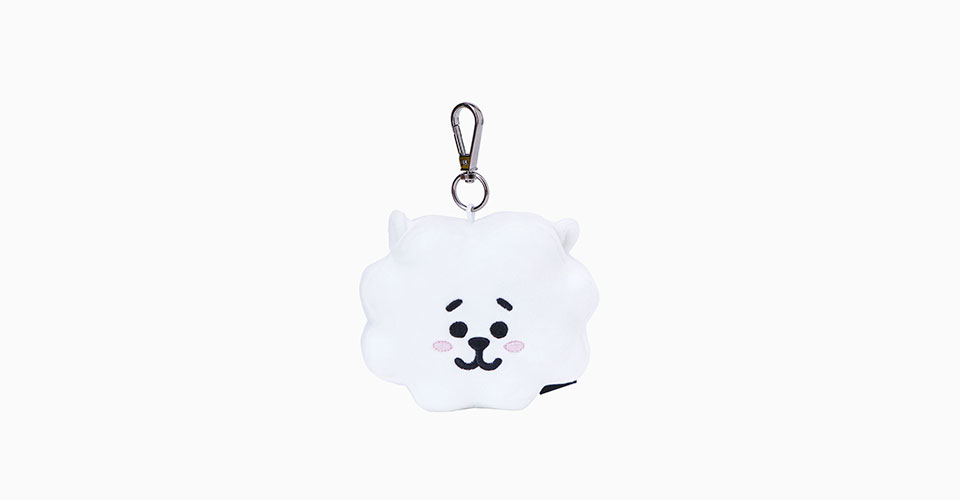 rj plush keychain